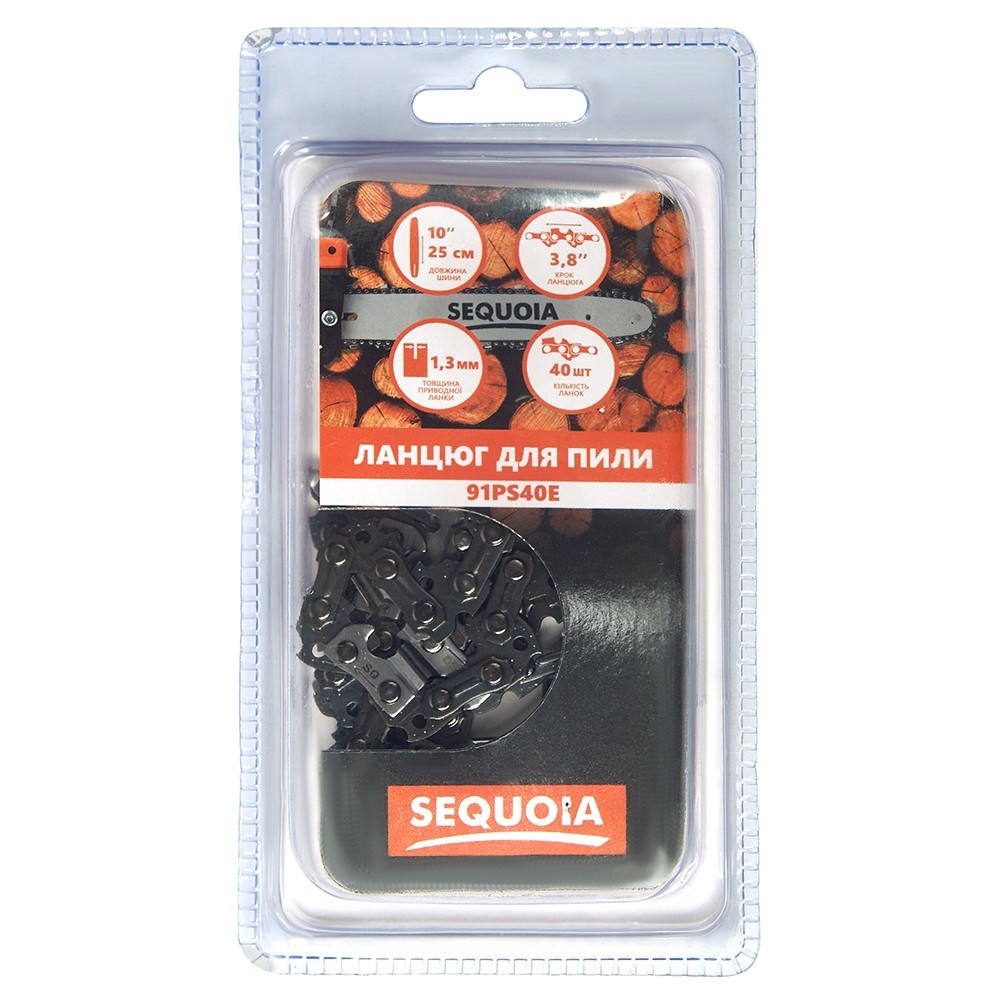 Ланцюг для пили Sequoia (фото). Модель: 91PS40E_1